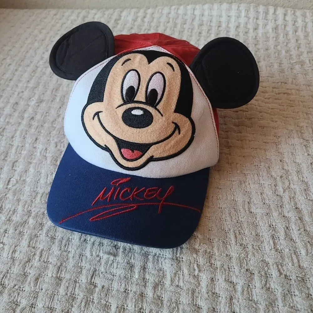 Disneyland Disney Mickey Mouse Hat Infant Size One Size Fits